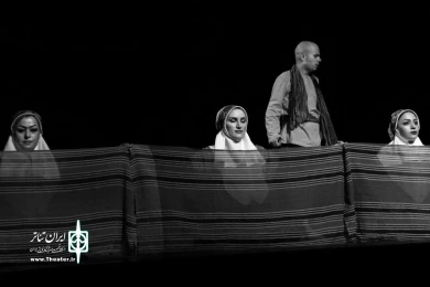 گزارش تصویری اجرای نمایش "کچل اوخلان" در جشنواره فجر استانی آذربایجان شرقی