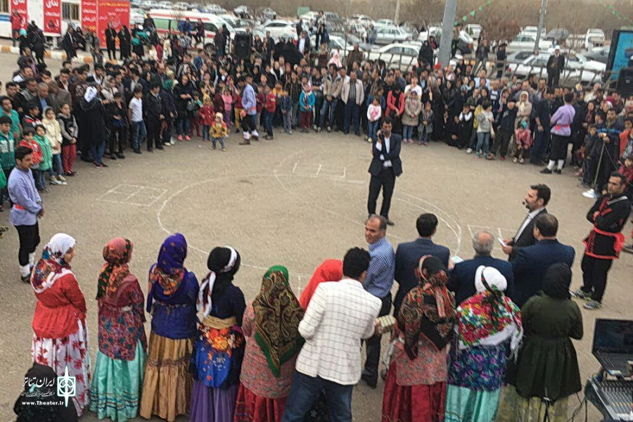 استقبال از نمایش میدانی "کوسااویونی" در شهرهای جلفا و بیله سوار آذربایجان شرقی 3