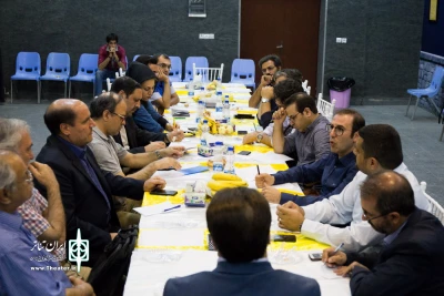 تصاویر نشست شورای سیاستگذاری جشنواره تئاتر استانی آذربایجان شرقی