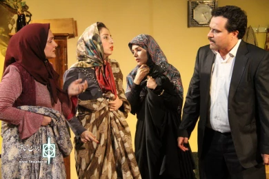 اجرای نمایش "قصه ی ظهر جمعه" در جشنواره تئاتر استانی آذربایجان شرقی