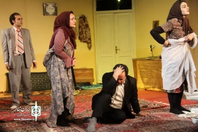 اجرای نمایش "قصه ی ظهر جمعه" در جشنواره تئاتر استانی آذربایجان شرقی