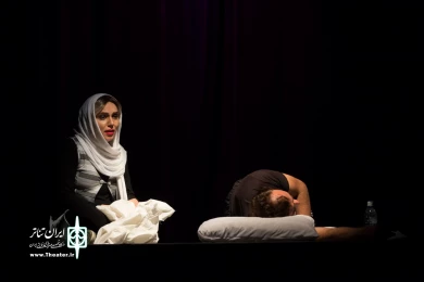 تصاویر اجرای نمایش "خشکسالی و دروغ" در جشنواره تئاتر استانی آذربایجان شرقی