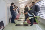 ادای احترام اهالی تئاتر به شهدا و هنرمندان فقید تبریزی
