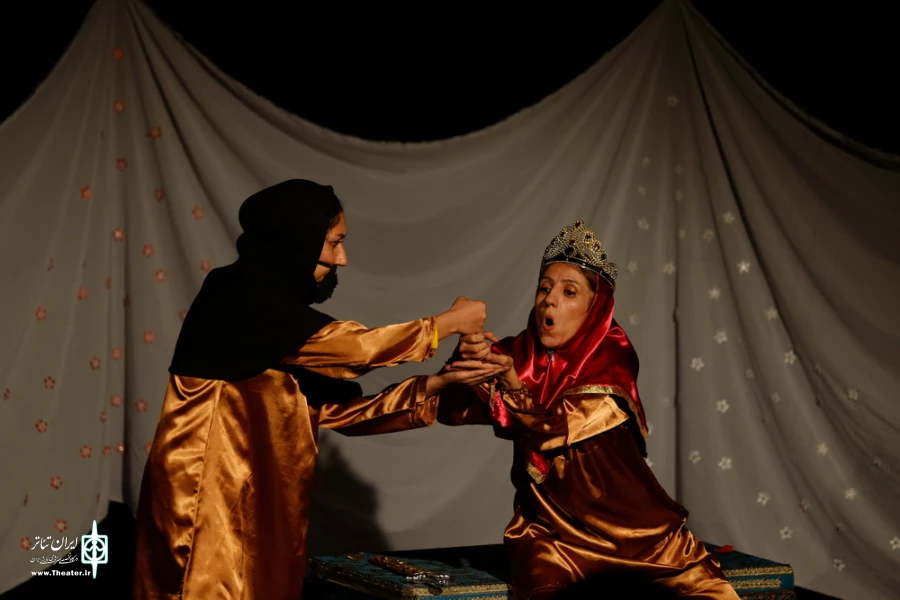 اجرای نمایش "خون، برف، عشق" در جشنواره استانی آذربایجان شرقی