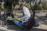 ادای احترام اهالی تئاتر به شهدا و هنرمندان فقید تبریزی