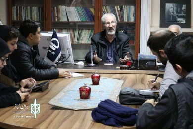 مصاحبه مطبوعاتی عوامل نمایش "ملاقات بانوی سالخورده"