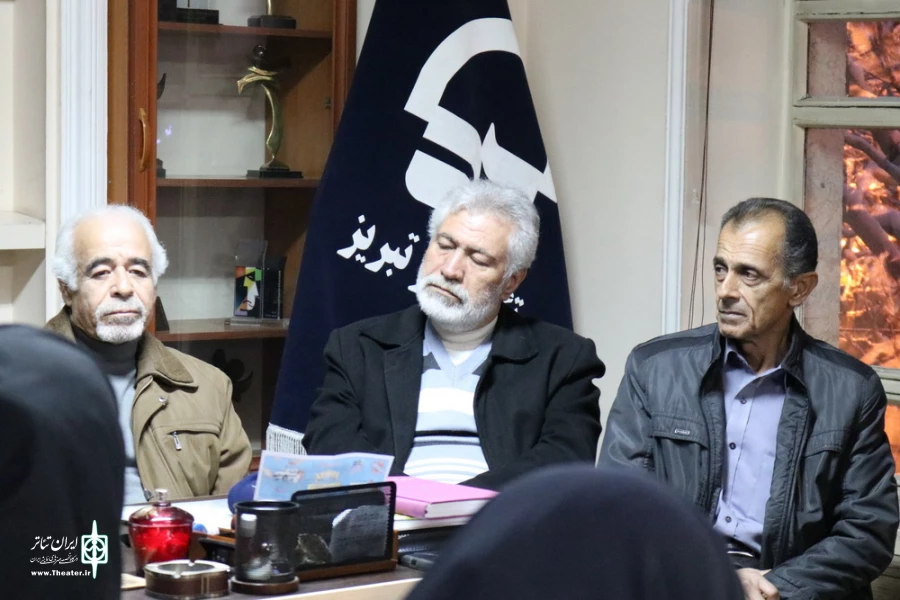 مصاحبه مطبوعاتی عوامل نمایش "ملاقات بانوی سالخورده"