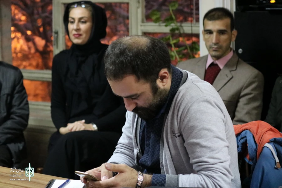 مصاحبه مطبوعاتی عوامل نمایش "ملاقات بانوی سالخورده"