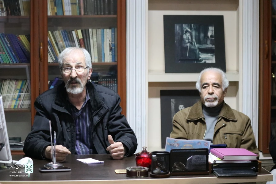 مصاحبه مطبوعاتی عوامل نمایش "ملاقات بانوی سالخورده"