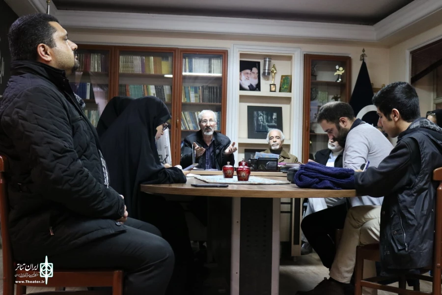 مصاحبه مطبوعاتی عوامل نمایش "ملاقات بانوی سالخورده"