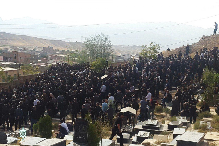 تدفین بازیگر نقش حضرت ابوالفضل در روستای گلفرج/ پیرغلامی که برازنده ی نقش‌اش بود  2