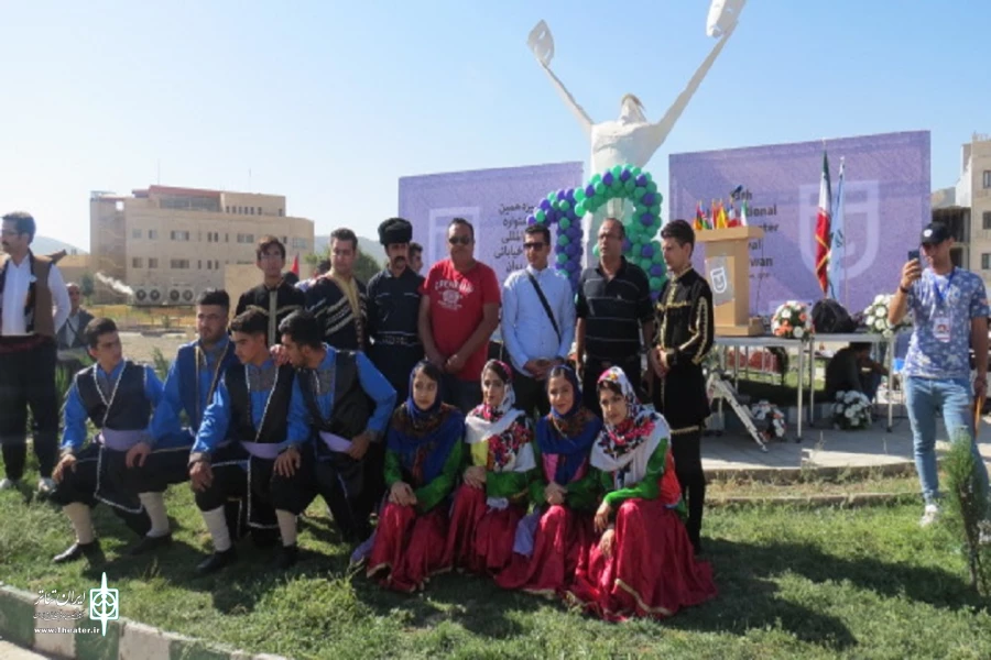 کسب مقام موسیقی توسط گروه تئاتر تکم و نیلوفران شهرستان مرند 2