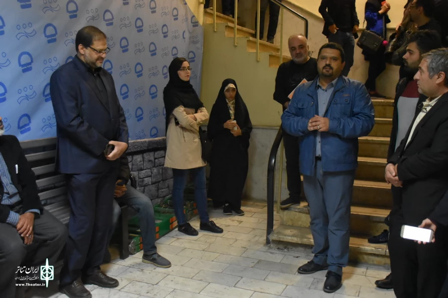 زنگ افتتاح نمایش "کا" به کارگردانی سیامک افسایی در تبریز نواخته شد