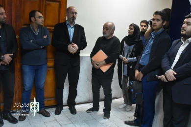 زنگ افتتاح نمایش "کا" به کارگردانی سیامک افسایی در تبریز نواخته شد