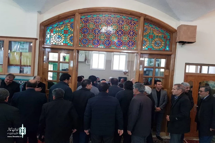 مراسم بزرگداشت مرحوم حسین محب اهری در اهر برگزار شد 3