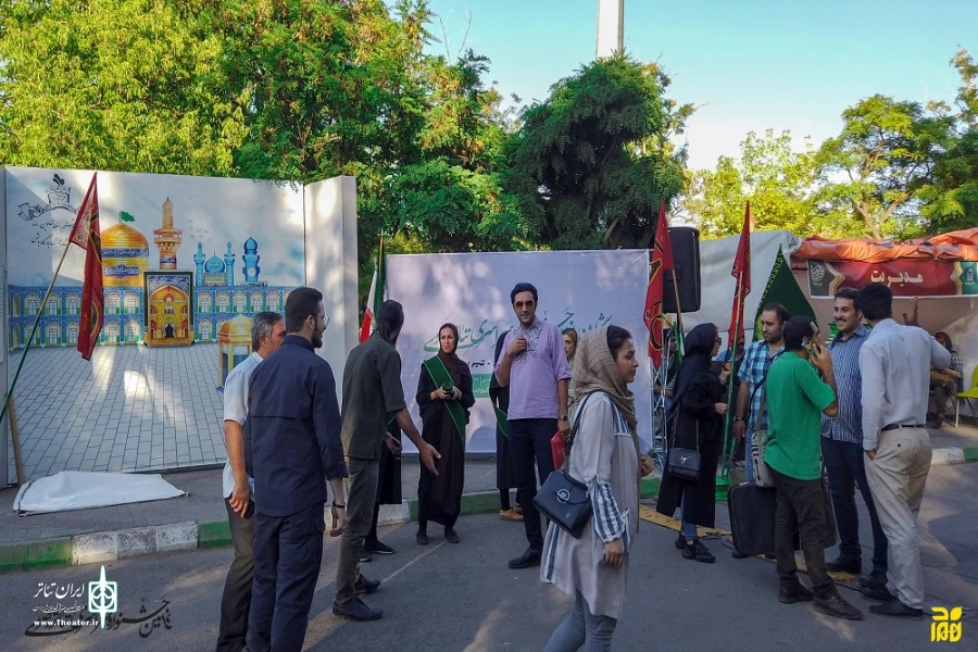آغاز کار پیشگامان چهاردهمین جشنواره تئاتر رضوی در قالب تئاتر خیابانی