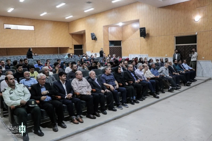رونمایی از پوستر سیزدهمین جشنواره سراسری تئاتر کوتاه ارسباران