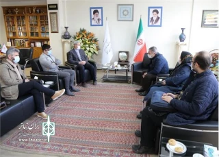 دیدار مدیرکل فرهنگ و ارشاد اسلامی آذربایجان شرقی با هیئت مدیره انجمن نمایش استان