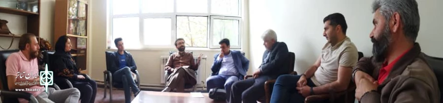 جلسه هیات اجرایی جشنواره تئاتر سردرود با اعضای هیات مدیره انجمن هنرهای نمایشی برگزار شد 2