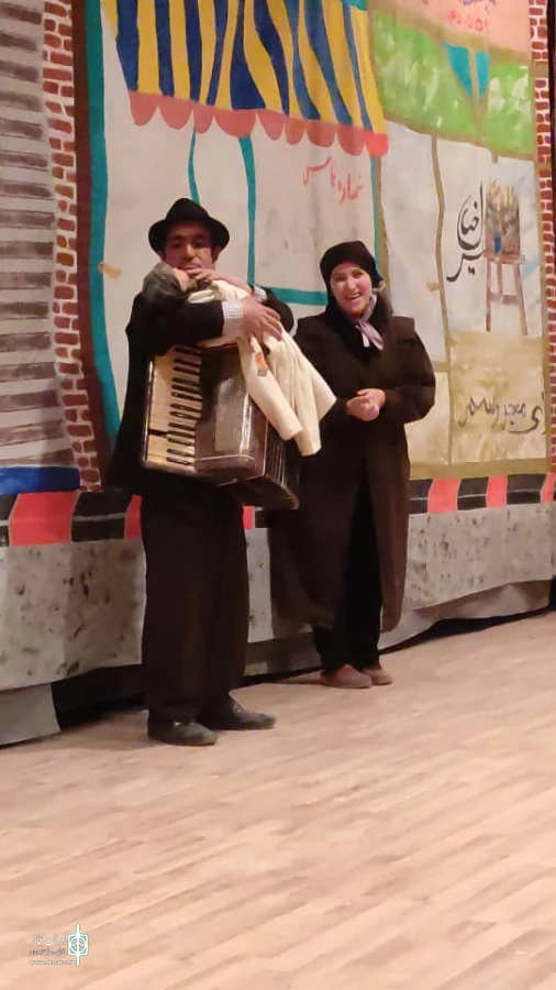 نمایش شنلی یاشایش در آذرشهر بروی صحنه رفت 2