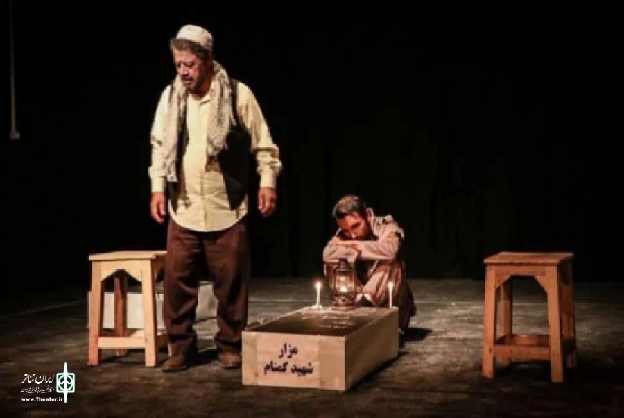 نمایش «سنگ صبور» در شهرستان مرند روی صحنه رفت 3