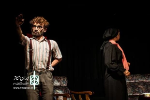 نمایش « هوای اتاق خفه است » در تئاتر شهر تبریز روی صحنه رفت 3