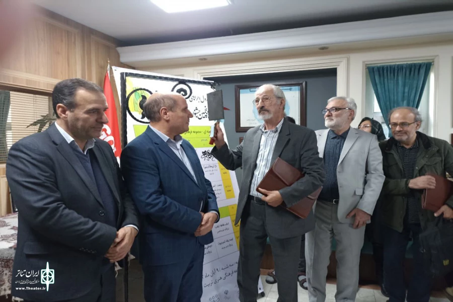زنگ افتتاح سی و پنجمین جشنواره تئاتر استانی نواخته شد. 2