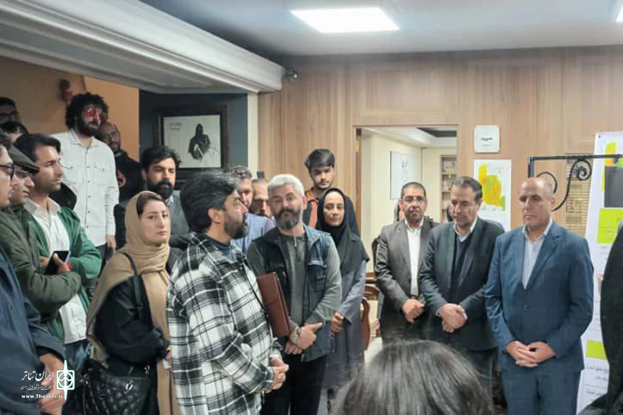 زنگ افتتاح سی و پنجمین جشنواره تئاتر استانی نواخته شد. 3