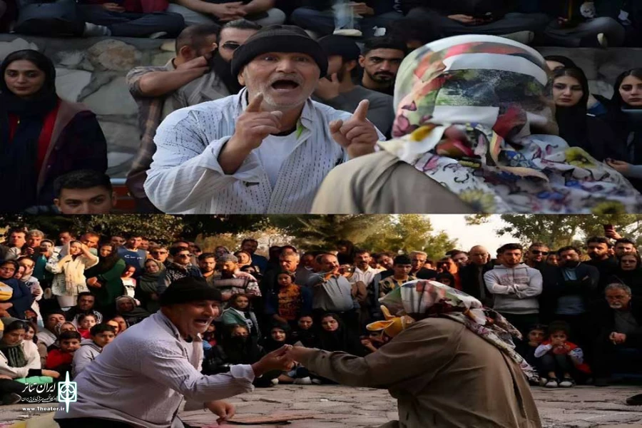 نمایش خیابانی «خانه‌ای برای زندگی» در شهرستان اهر به اجرا درآمد 2