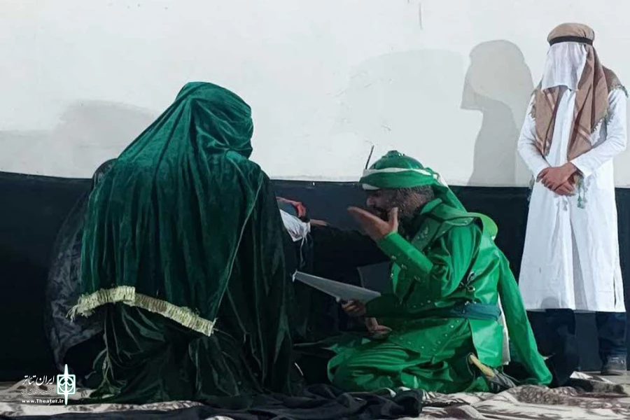 نمایش «محراب عشق» در شهرستان اهر روی صحنه رفت 2