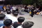 نمایش خیابانی «معرکه کلنگ» در شهر سردرود به اجرای عموم درآمد 3