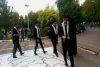 نمایش خیابانی «وطن و تن» در شهرستان مرند به اجرای عموم درآمد 3
