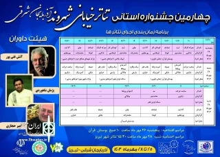 با اجرای ۶ نمایش در بوستان قرآن

دومین روز از جشنواره استانی تئاتر خیابانی شهروند برگزار شد